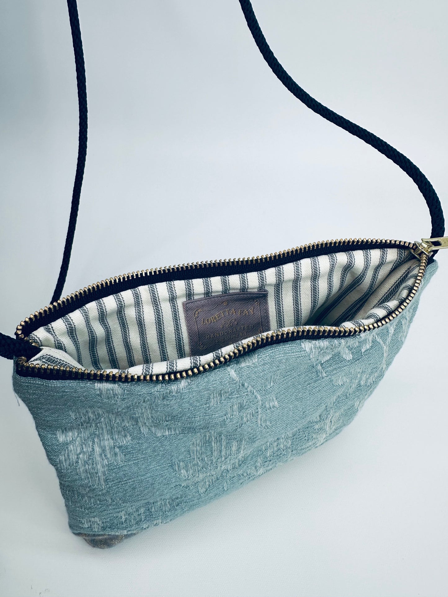 Botanical damask crossbody