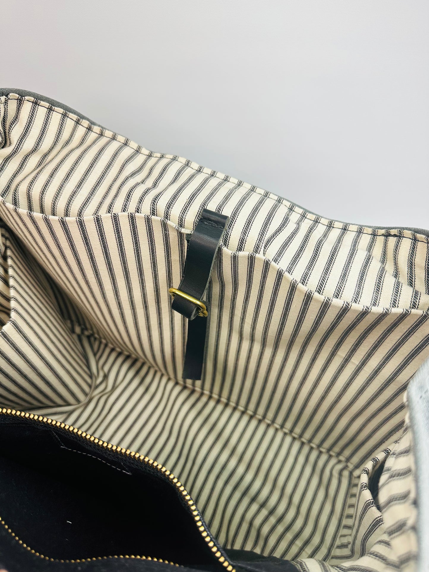 Waxed Canvas Tote Grey