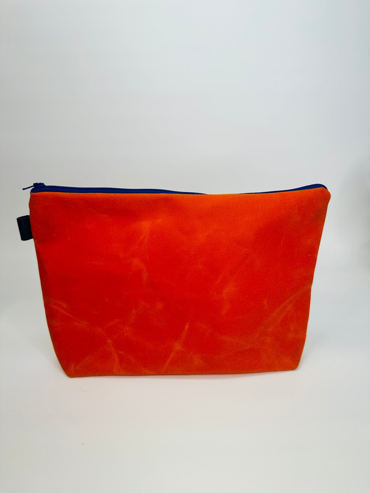 Waxed Canvas Large Pouch