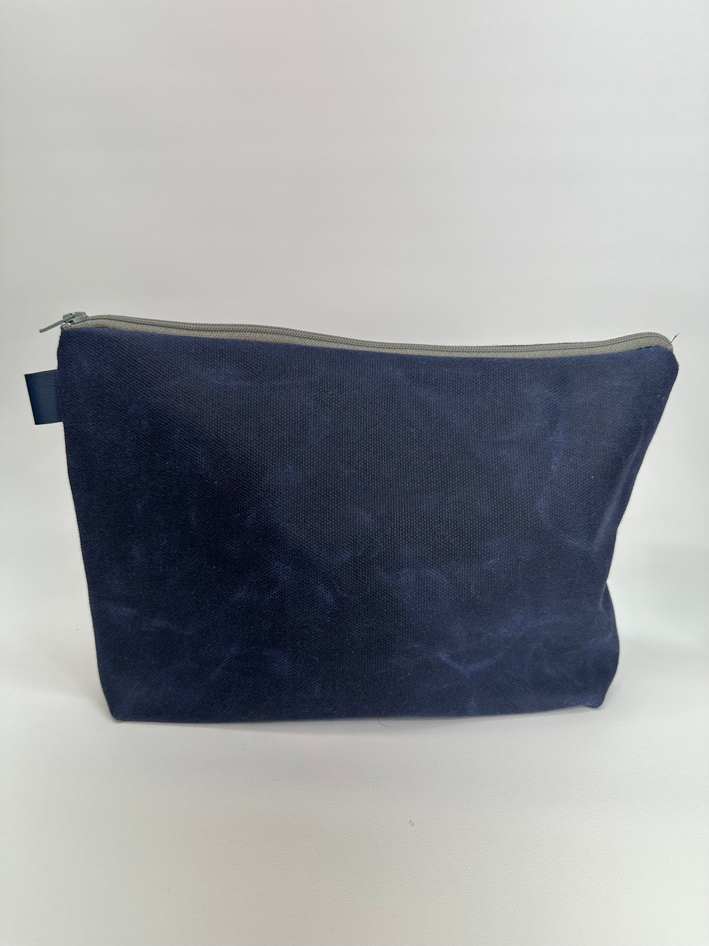 Waxed Canvas Large Pouch